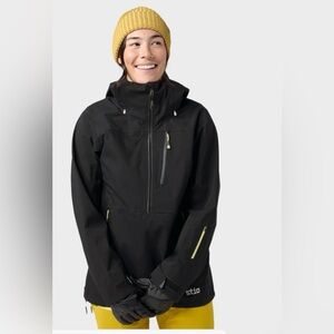 Stio Women's Environ XT Anorak Jacket in Steel Pony whitebark camo NEW WITH TAGS